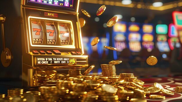 Slots Progressive Jackpot Bonus Round Feature မြင်ကွင်း